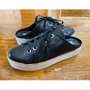 M4D3 Platform Slide Sneaker Black